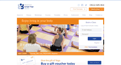 Desktop Screenshot of iyengar-yoga.co.uk